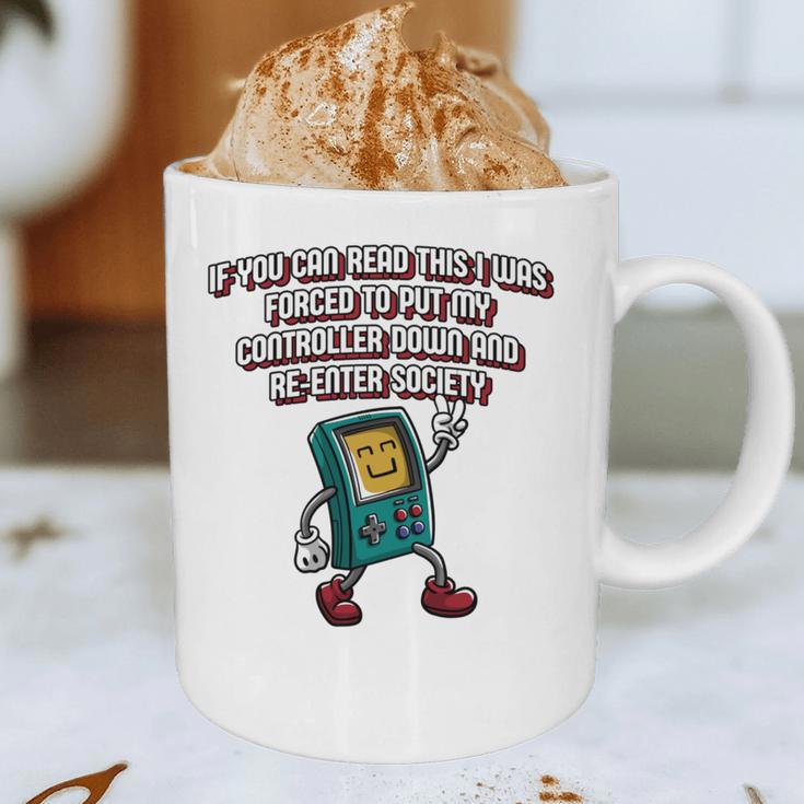 If You Can Read This Gamer Humor Gaming Introvert Graphic Print Coffee Mug If You Can Read This Gamer Humor Gaming Introvert Graphic Print Coffee Mug