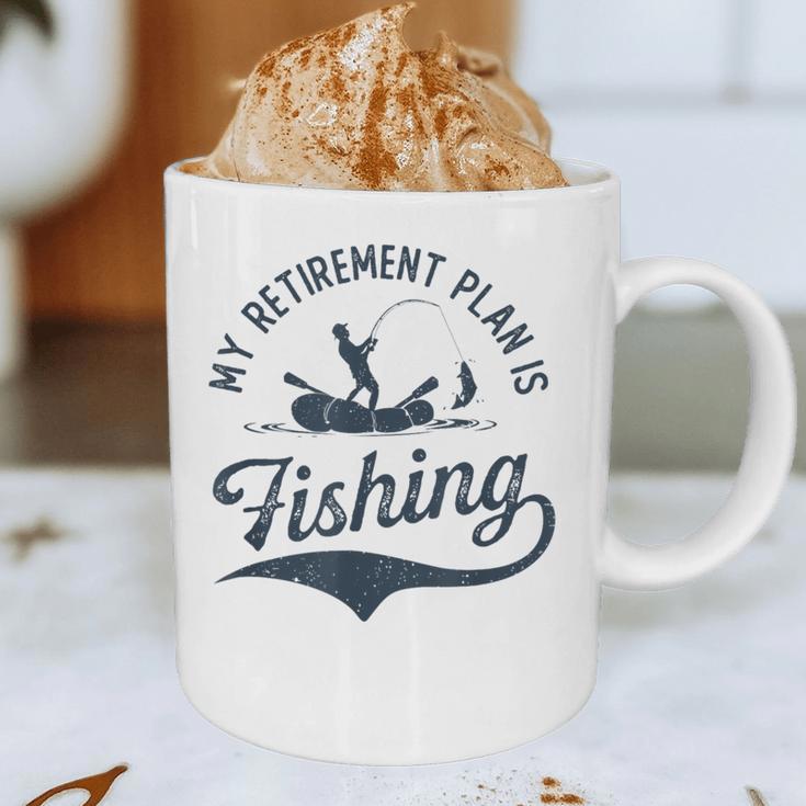 My Retirement Plan Is Fishing Fishermen Dad Grandpa Graphic Print Coffee Mug My Retirement Plan Is Fishing Fishermen Dad Grandpa Graphic Print Coffee Mug