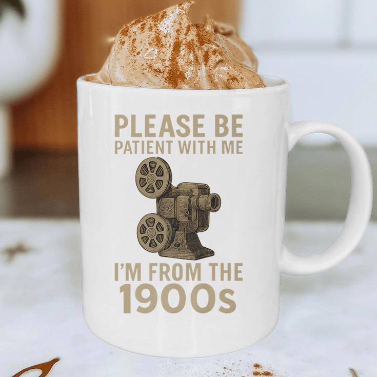 Retro Please Be Patient With Me I'm From The 1900s Projector Premium Graphic Print Coffee Mug Retro Please Be Patient With Me I'm From The 1900s Projector Premium Graphic Print Coffee Mug