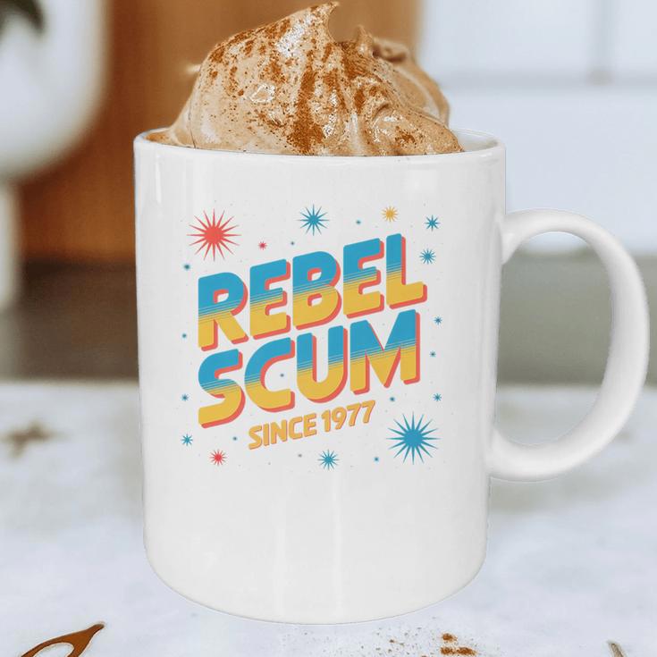 Retro Sci Fi Star Rebel 1977 Space Vintage Nerd Nostalgia Premium Graphic Print Coffee Mug