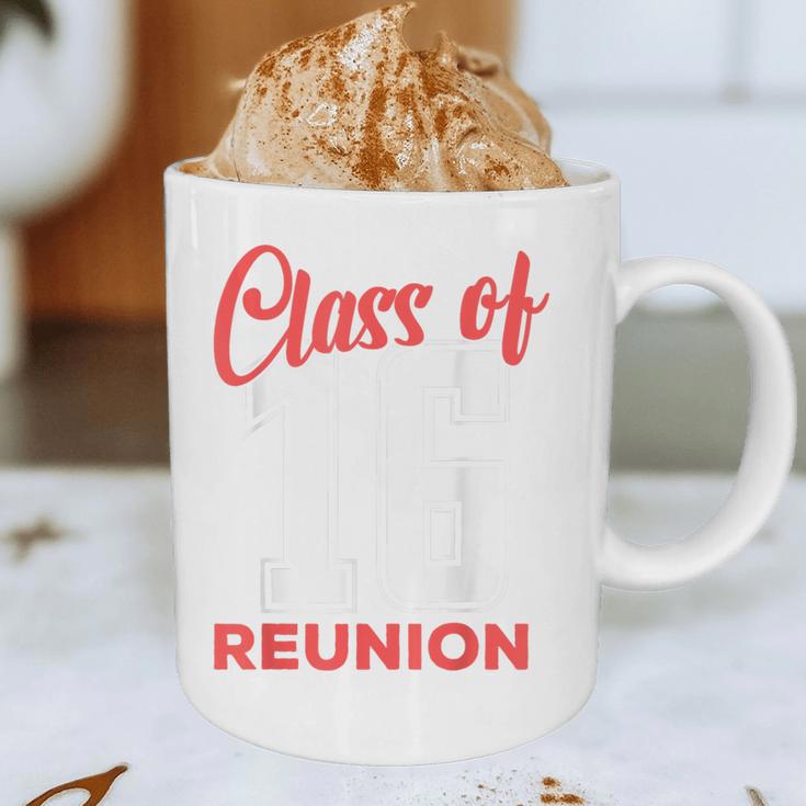 Reunion 2016 Class Of 2016 Matching Graduation High School Graphic Print Coffee Mug