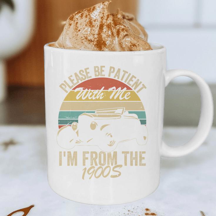 Sarcasm Retro Please Be Patient With Me I'm From The 1900s Premium Graphic Print Coffee Mug
