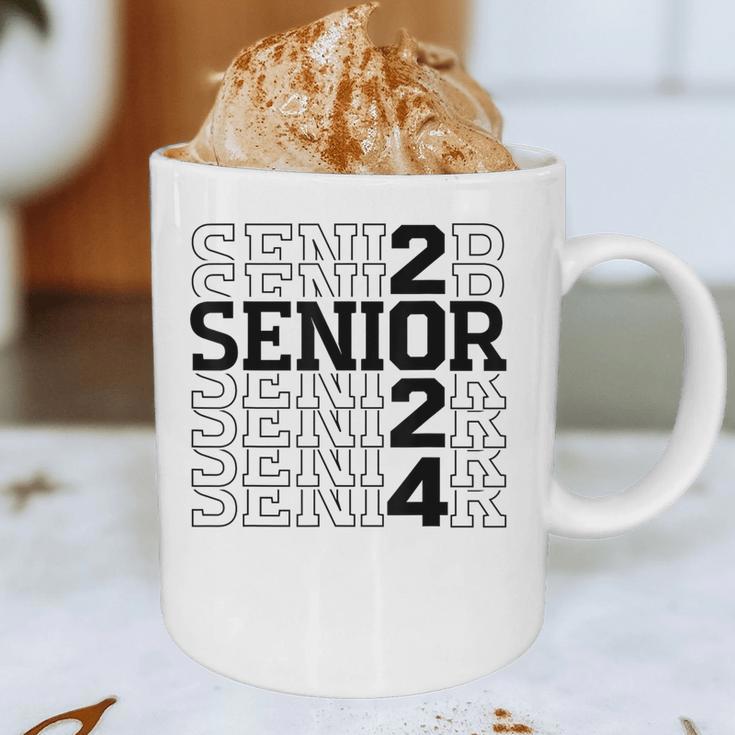 Senior 2024 Class Of 2024 Graduation 2024 Women Boy Girl Graphic Print Coffee Mug