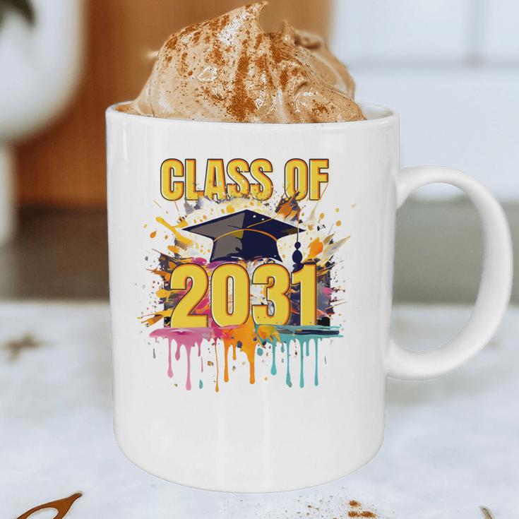 Senior 31 Class Of 2031 Back To School Graduation 2031 Graphic Print Coffee Mug