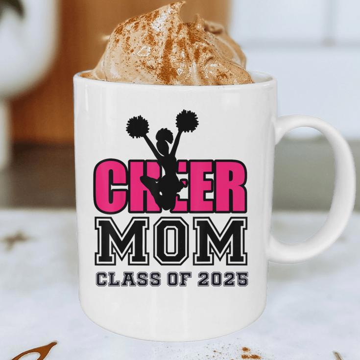 Senior Cheerleader Mom Cheer Class Of 2025 Graduation Women Graphic Print Coffee Mug
