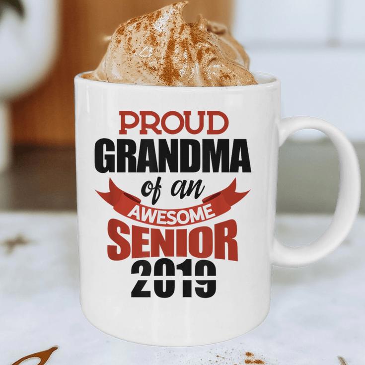 Senior Class Of 2019 Tshirt Graduation Awesome Grandma Graphic Print Coffee Mug