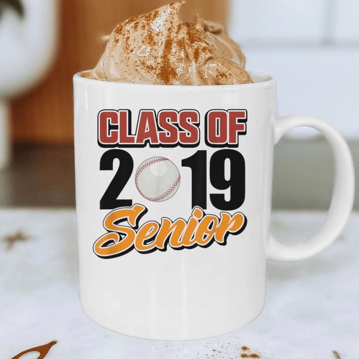 Senior Class Of 2019 Tshirt Graduation School Baseball Graphic Print Coffee Mug