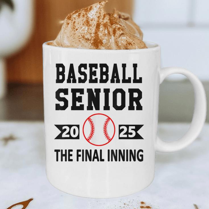Senior Class Of 2025 Baseball Senior Night Graduation Party Graphic Print Coffee Mug