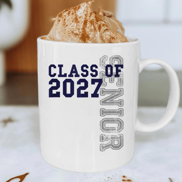Senior Class Of 2027 Graduation Year High School & College Graphic Print Coffee Mug