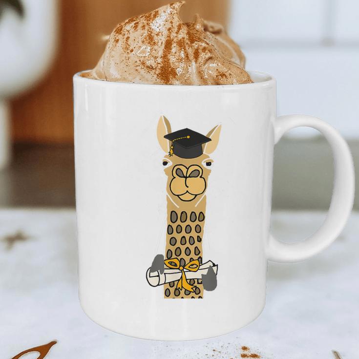 SmileteesGrad Llama Graduation T-Shirt Graphic Print Coffee Mug