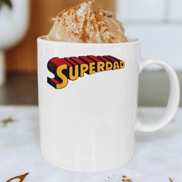 Super Dad Superdad Superhero Dad Graphic Print Coffee Mug