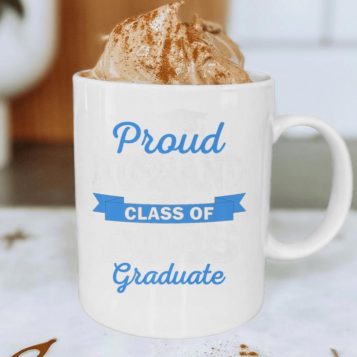 Super Proud Husband Of 2025 Graduate Graduation Family Premium Graphic Print Coffee Mug