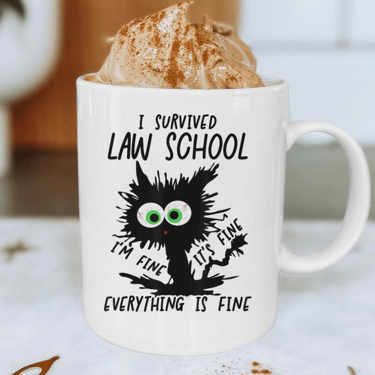 I Survived Law School Graduation 2025 2026 Graphic Print Coffee Mug
