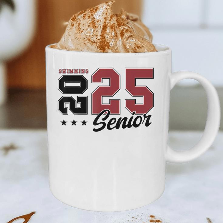 Swimming Senior Night Swimming Senior 2025 Graduation 59 Graphic Print Coffee Mug