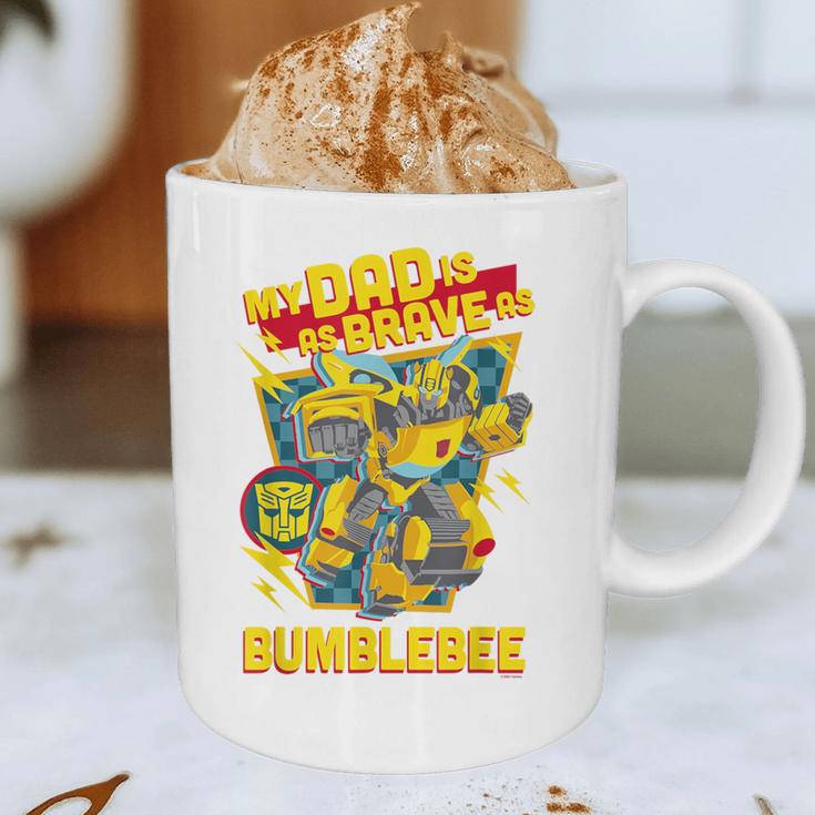 Transformers Father's Day Bumblebee My Dad Is Brave Graphic Print Coffee Mug