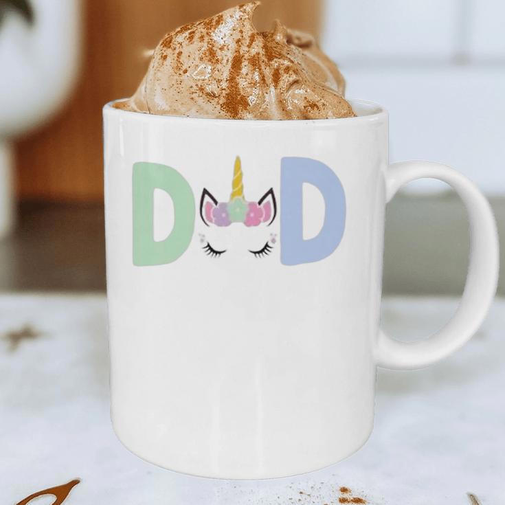 Unicorn Dad First Birthday Girl Family Matching Mama Party Graphic Print Coffee Mug