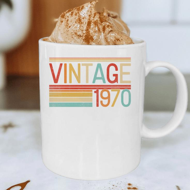 Vintage 1970 Birthday Retro Style 70's Born Nostalgia Party Premium Tri-Blend Graphic Print Coffee Mug Vintage 1970 Birthday Retro Style 70's Born Nostalgia Party Premium Tri-Blend Graphic Print Coffee Mug