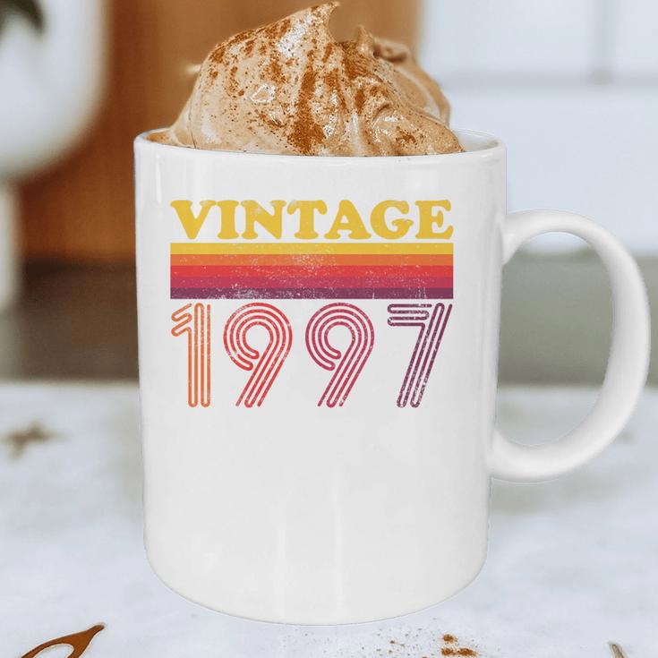 Vintage 1997 Retro Style 90's Born Nostalgia Vibes Birthday Premium Tri-Blend Graphic Print Coffee Mug Vintage 1997 Retro Style 90's Born Nostalgia Vibes Birthday Premium Tri-Blend Graphic Print Coffee Mug