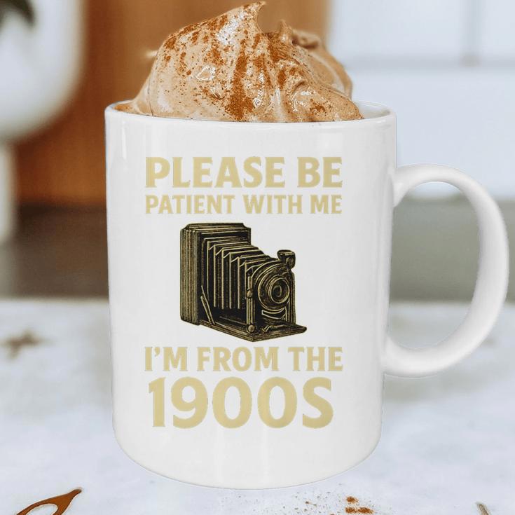 Vintage Please Be Patient With Me I'm From The 1900s Camera Premium Graphic Print Coffee Mug