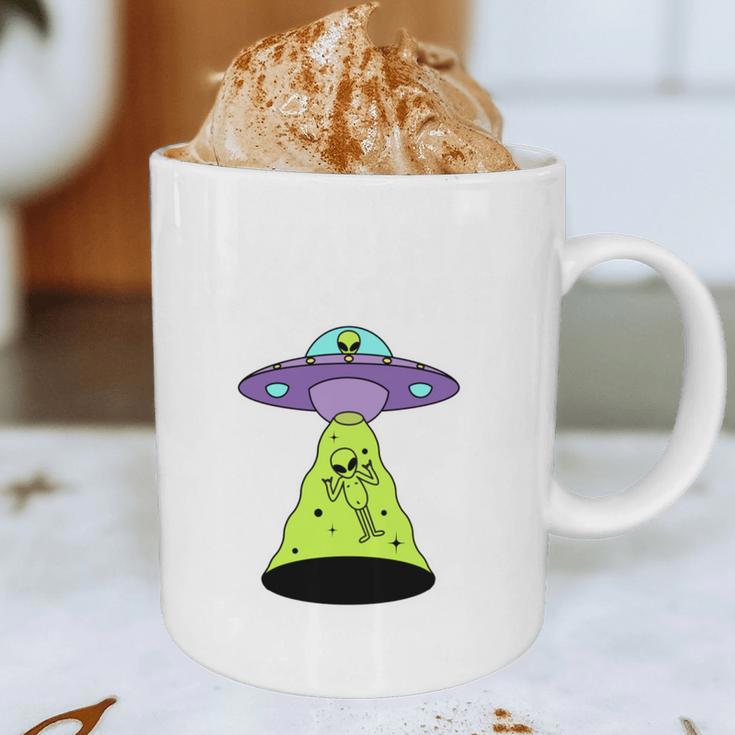 I Wanna Go Home Introvert UFO UAP Flying Saucer Trippy Alien Graphic Print Coffee Mug I Wanna Go Home Introvert UFO UAP Flying Saucer Trippy Alien Graphic Print Coffee Mug