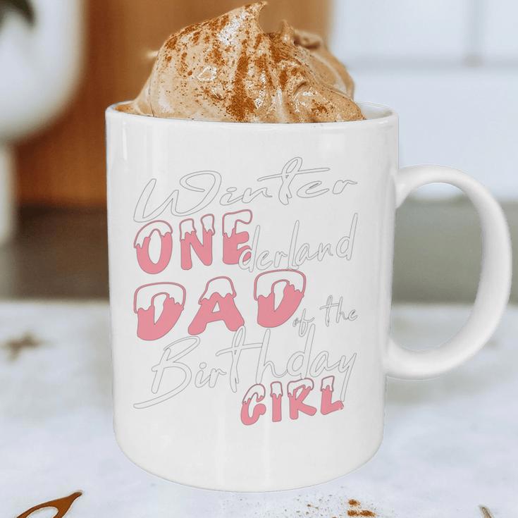 Winter Onederland 1st Birthday Theme Dad Of Birthday Girl Graphic Print Coffee Mug Winter Onederland 1st Birthday Theme Dad Of Birthday Girl Graphic Print Coffee Mug
