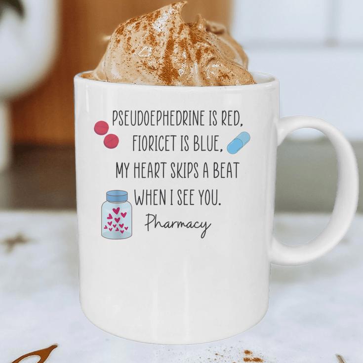 Women Pharmacist Valentines Pharmacy Technician Graduation Graphic Print Coffee Mug
