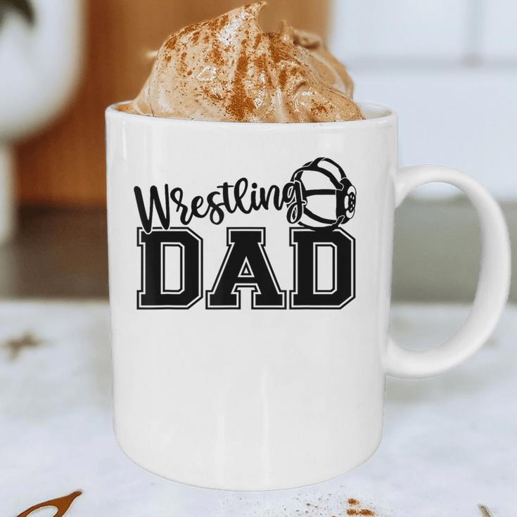 Wrestling Dad Hobby Wrestle Wrestler Martial Arts Father Graphic Print Coffee Mug