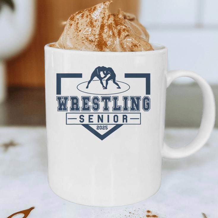 Wrestling Senior Night Wrestling Senior 2025 Graduation 66 Graphic Print Coffee Mug