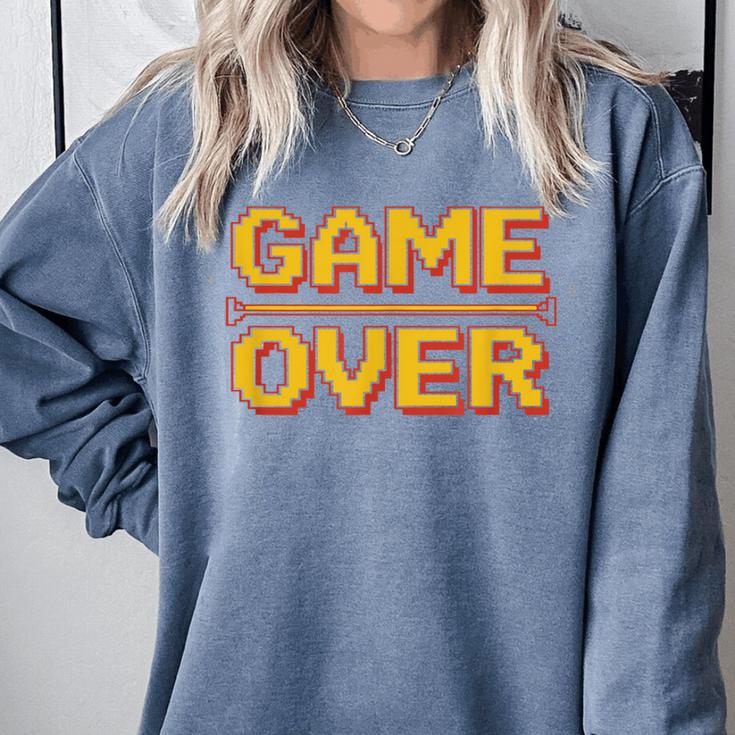 1980s Nostalgia Arcade Gamer Retro Video Game Novelty Comfort Colors Sweatshirt 1980s Nostalgia Arcade Gamer Retro Video Game Novelty Comfort Colors Sweatshirt
