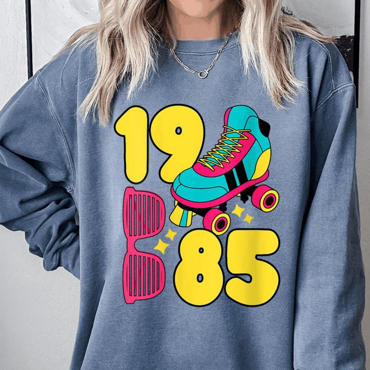 1985 Retro Raised In The 80s Old School Nostalgia Vibes Comfort Colors Sweatshirt 1985 Retro Raised In The 80s Old School Nostalgia Vibes Comfort Colors Sweatshirt