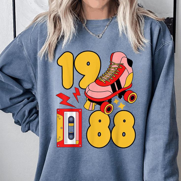 1988 Retro Raised On 80s Music Old School Nostalgia Punk Comfort Colors Sweatshirt 1988 Retro Raised On 80s Music Old School Nostalgia Punk Comfort Colors Sweatshirt