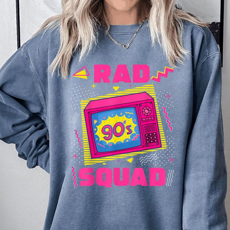 90s Rad Squad Retro Television 90s Aesthetic Nostalgia Comfort Colors Sweatshirt 90s Rad Squad Retro Television 90s Aesthetic Nostalgia Comfort Colors Sweatshirt