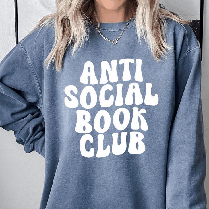 Anti-Social Book Club Comfort Colors Sweatshirt