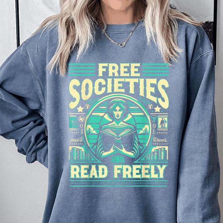 Book Lover Banned Books Reading Banned Books Comfort Colors Sweatshirt