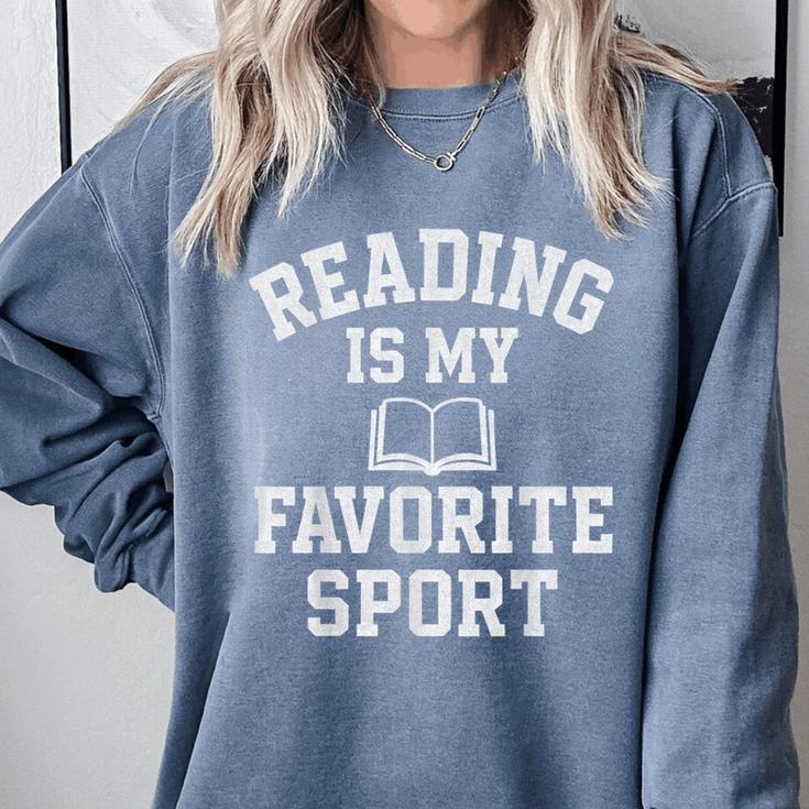 Book Lover Reading For Teachers Students Librarians Comfort Colors Sweatshirt