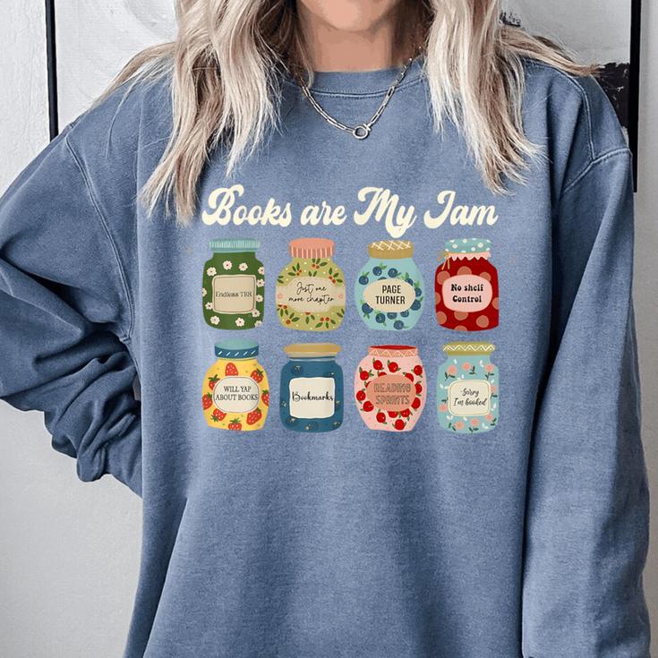 Books Are My Jam Shirt Book Lover Reader Reading Teacher Comfort Colors Sweatshirt Books Are My Jam Shirt Book Lover Reader Reading Teacher Comfort Colors Sweatshirt