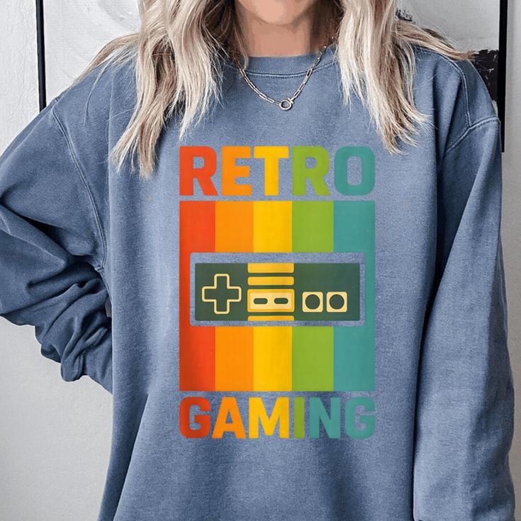 Classic Retro Gaming Nostalgia Comfort Colors Sweatshirt