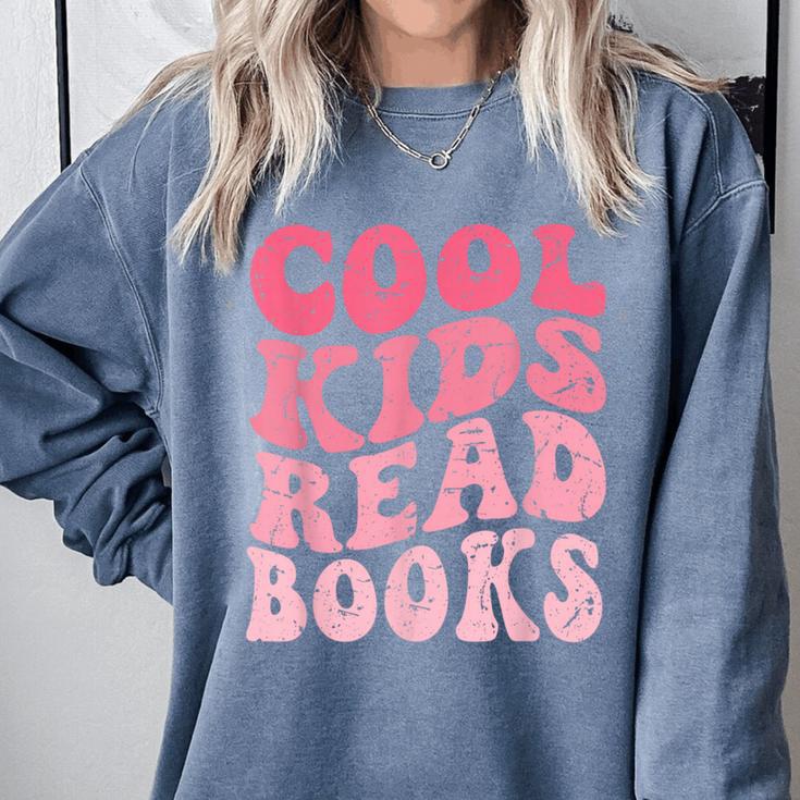 Cool Kids Read Books Library Book Reader Book Nerd Comfort Colors Sweatshirt Cool Kids Read Books Library Book Reader Book Nerd Comfort Colors Sweatshirt