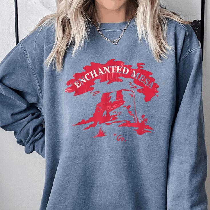 Enchanted Mesa Plateau Nostalgia Comfort Colors Sweatshirt