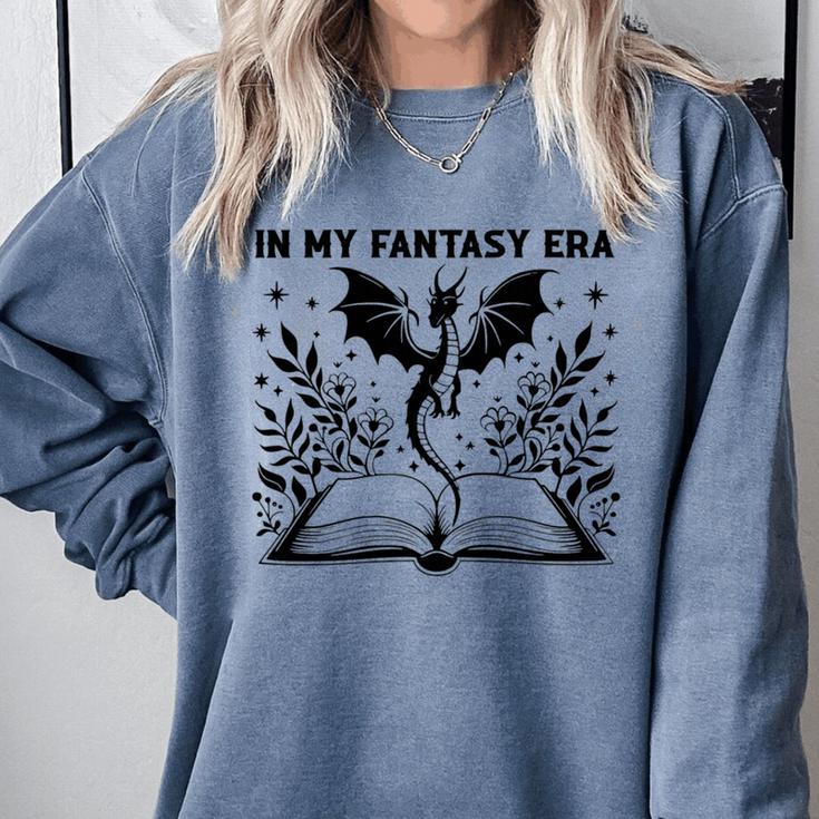 In My Fantasy Era Book Lover Tee Premium Tri-Blend Comfort Colors Sweatshirt