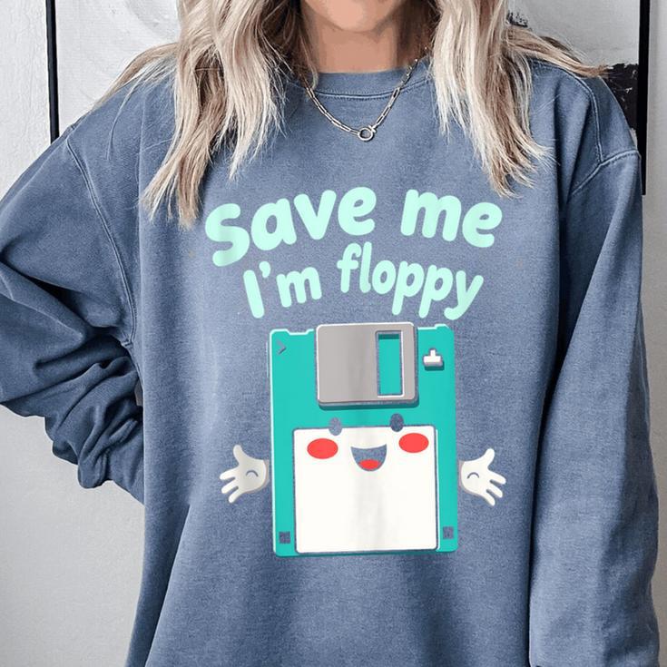 Floppy Disk Retro Tech Nostalgia Old School Computing Humor Comfort Colors Sweatshirt Floppy Disk Retro Tech Nostalgia Old School Computing Humor Comfort Colors Sweatshirt