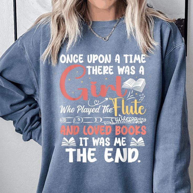 Flute Player Book Lover Flutist Marching Band Musician Flute Comfort Colors Sweatshirt Flute Player Book Lover Flutist Marching Band Musician Flute Comfort Colors Sweatshirt