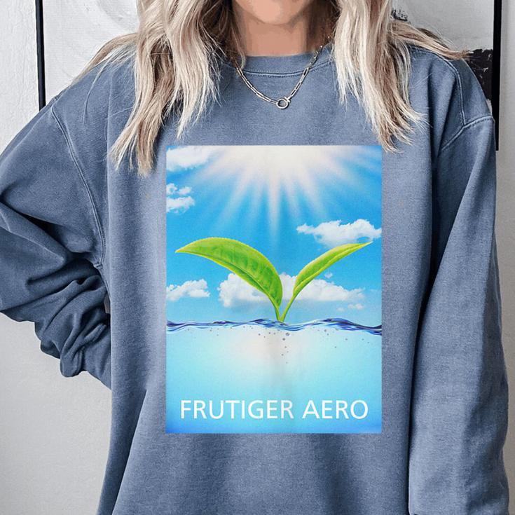 Frutiger Aero Aesthetics Comfort Colors Sweatshirt Frutiger Aero Aesthetics Comfort Colors Sweatshirt