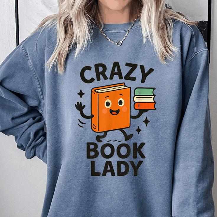 Librarian Book Reader Collector Book Worm For Women Comfort Colors Sweatshirt