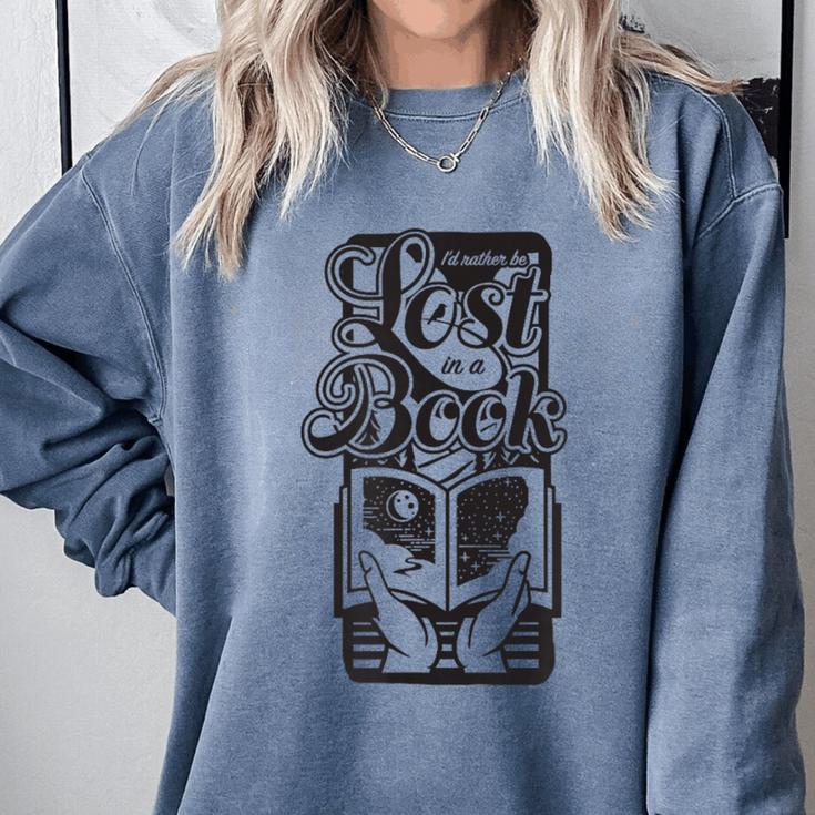 Lost In a Book Comfort Colors Sweatshirt