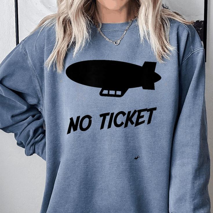 No Ticket Jones 80's Nostalgia Comfort Colors Sweatshirt