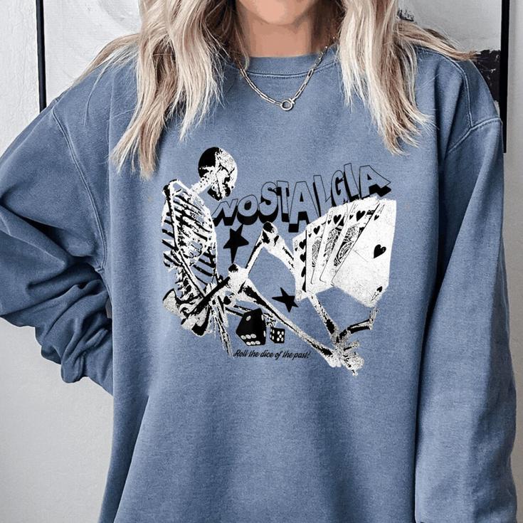 Nostalgia By EvanTube Roll The Dice Comfort Colors Sweatshirt Nostalgia By EvanTube Roll The Dice Comfort Colors Sweatshirt
