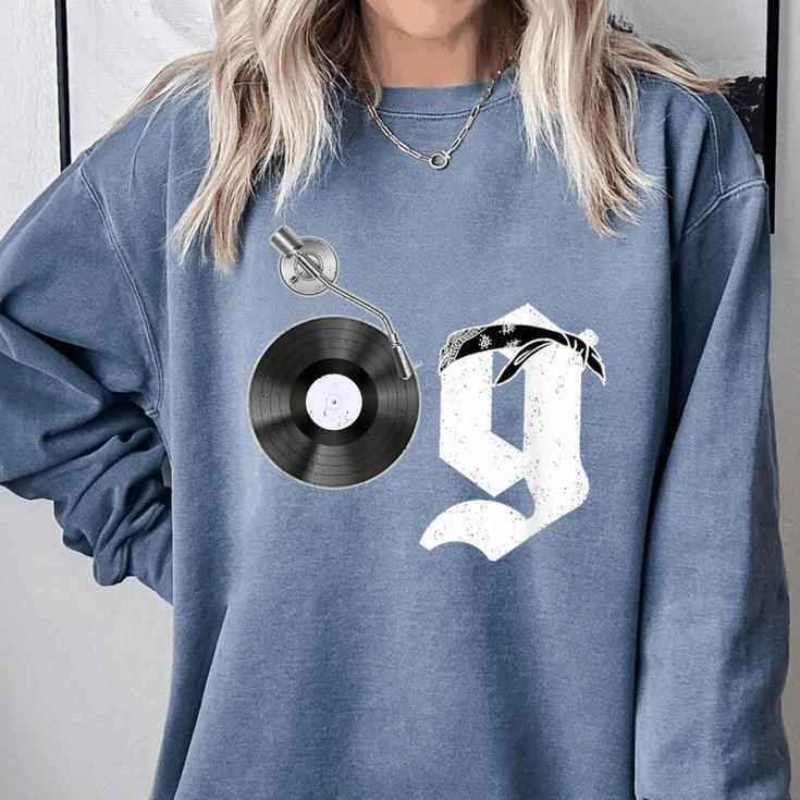 Old School Dad OG Hip Hop Head Vinyl Retro 80s90s Nostalgia Comfort Colors Sweatshirt Old School Dad OG Hip Hop Head Vinyl Retro 80s90s Nostalgia Comfort Colors Sweatshirt