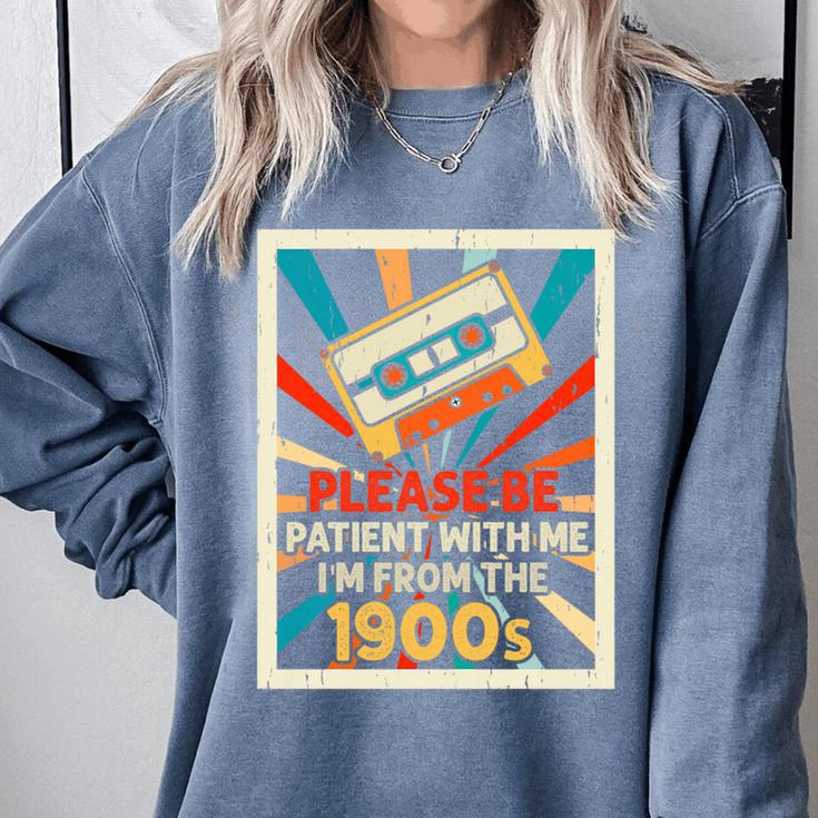 Please Be Patient With Me I'm From The 1900s Cool Dad Premium Tri-Blend Comfort Colors Sweatshirt Please Be Patient With Me I'm From The 1900s Cool Dad Premium Tri-Blend Comfort Colors Sweatshirt