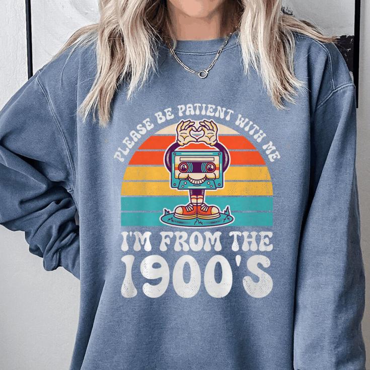 Please Be Patient With Me I'm From The 1900s Kawaii Premium Tri-Blend Comfort Colors Sweatshirt Please Be Patient With Me I'm From The 1900s Kawaii Premium Tri-Blend Comfort Colors Sweatshirt